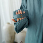 One Piece Prayer Clothes For Travel Korean-Parachute Silk With Abaya Design Very Handy-Alora-pic4